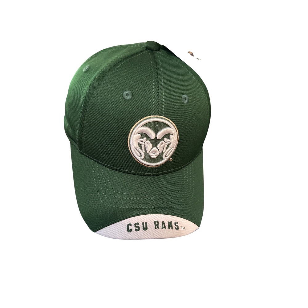Under Armour CSU Rams Kids Youth Baseball Cap Green White OSFA Hat NEW